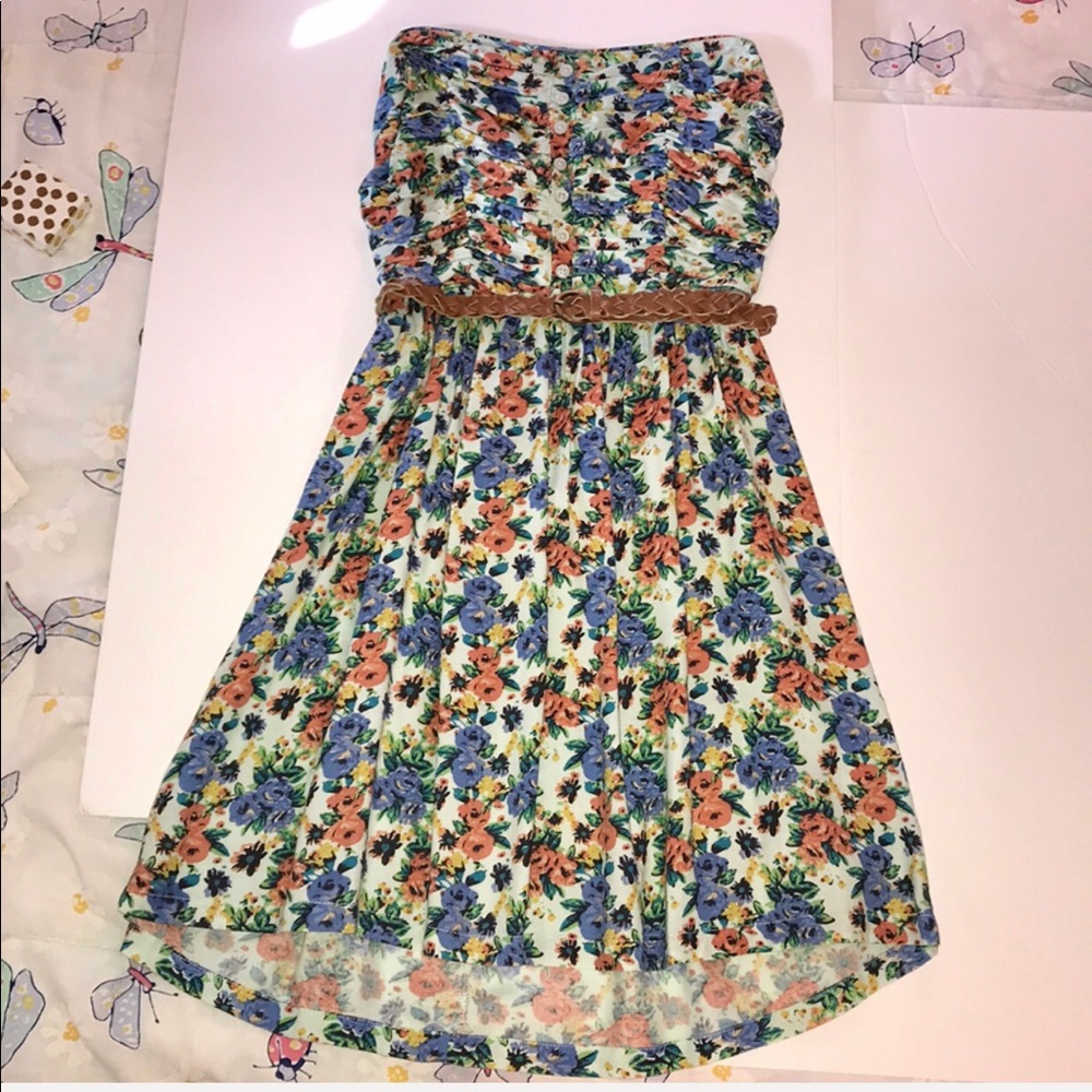 Charlotte Russe FLOWER SUMMER DRESS